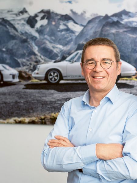 Peter Schäfer, CEO of Porsche Engineering, 2022, Porsche AG
